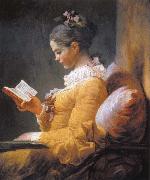 Jean Honore Fragonard A Young Girl Geading oil painting